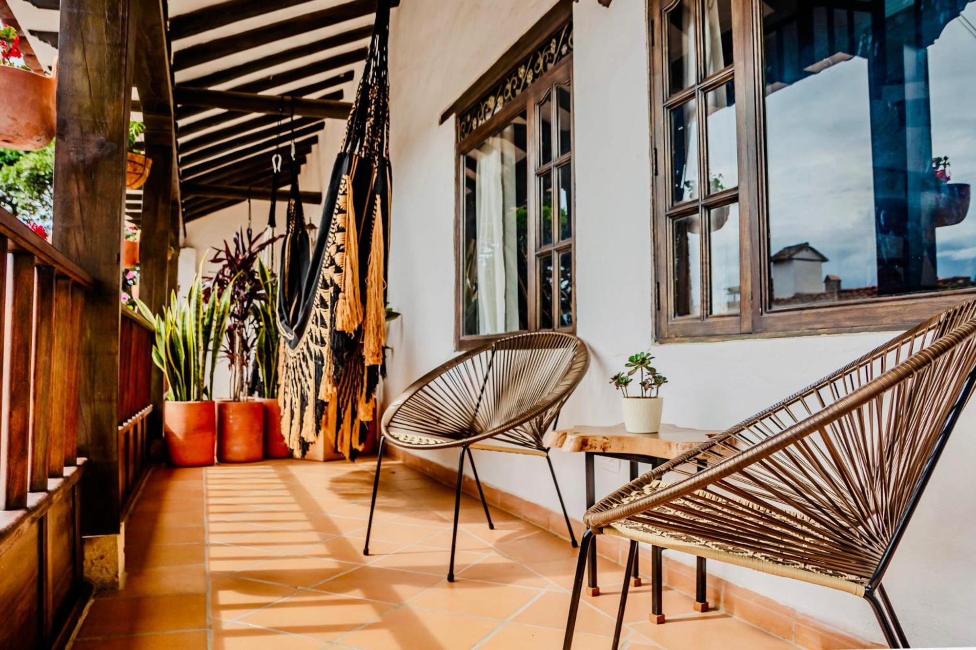 Pancha Mama Hotel Boutique Villa de Leyva Exteriör bild